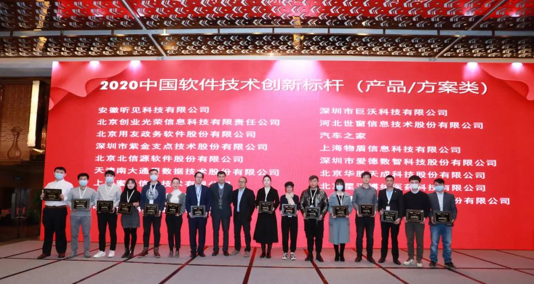 巨沃科技荣获2020年中国软件最佳解决方案奖